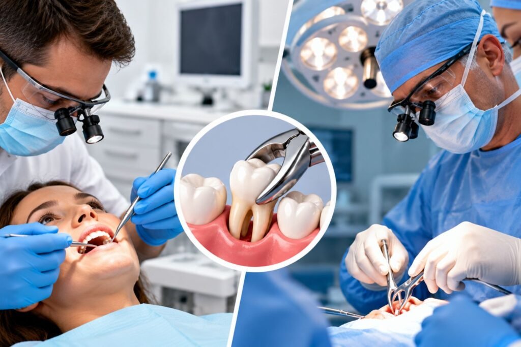 Dentist vs Oral Surgeon for Tooth Extraction