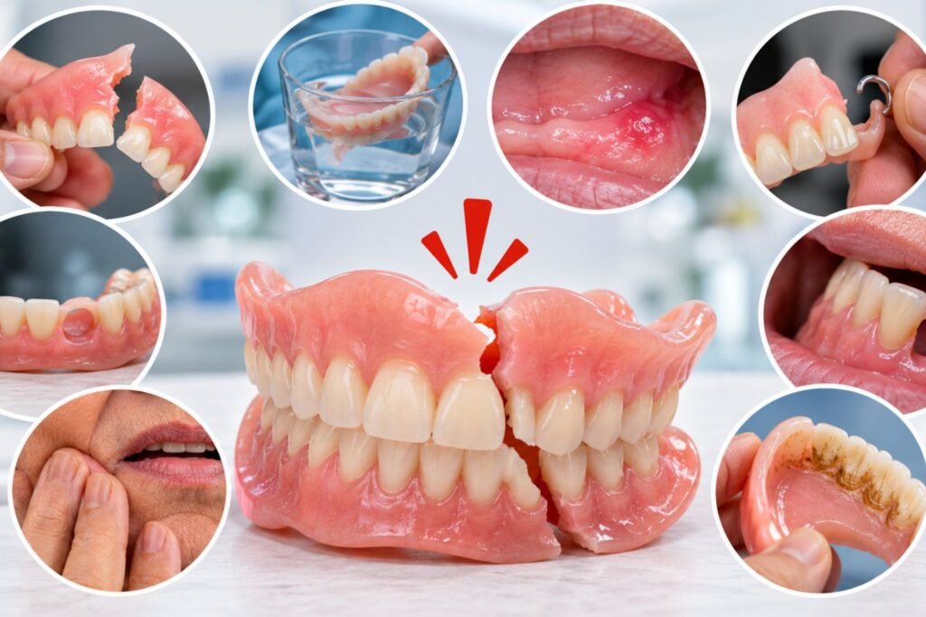 7 Common Denture Emergency Problems